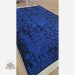 بررسی و مشخصات فرشینه لاکی تیره جنس مخمل استُپ دار (ابعاددلخواه) U178