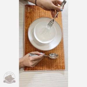 زیر بشقابی ( فرشینه )بسته 6 عددی مخصوص کافه رستوران ها و هتل ها