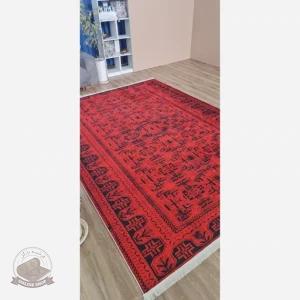 خرید فرش قرمز مخمل مدرن استُپ دارu452 (ابعاد سفارشی) تولید میشه