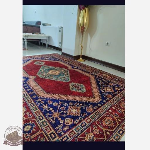 بررسی و مشخصات فرشینه مخمل مدرن طرح ابریشم استُپ دار (اصلا لیز نمیخوره) a173