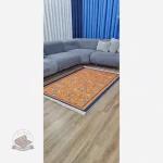 تصویر واقعی محصول فرشینه نارنجی جنس مخمل تُرک ابعاد دلخواه تولید میشه استُپ دار