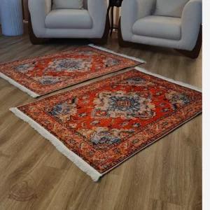 فرشینه مخمل فانتزی مدرن استُپ دار (ابعاد سفارشی) m138