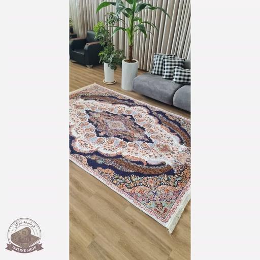 خرید فرش مخمل مدرن طرح ابریشمی استُپ دار (ابعاد سفارشی) تولید میشه
