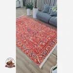 فرش سنتی لاکی جنس مخمل استُپ دار ( ضد سُر )
