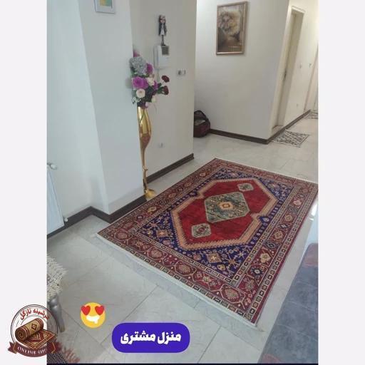 خرید فرشینه مخمل مدرن طرح ابریشم استُپ دار (اصلا لیز نمیخوره) a173