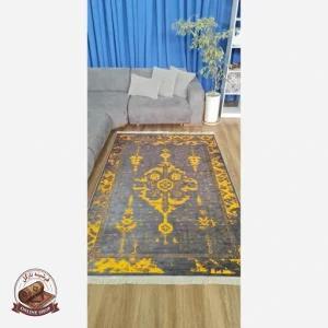 فرش وینتیج مخمل مدرن استُپ دار (ابعاد سفارشی) تولید میشه