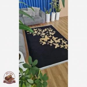 فرشینه مدرن جنس رویه مخمل هازان ترک کد h247