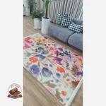 ابعاد فرشینه مدرن استُپ دار (اصلا لیز نمیخوره)رویه مخمل هازان ترک