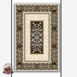 فرش مخمل مدرن طرح ابریشمی استُپ دار (ابعاد سفارشی) a170