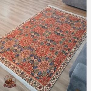 فرشینه مخمل طرح ابریشمی استُپ دار (ابعاد دلخواه) تولیدمیشهa055