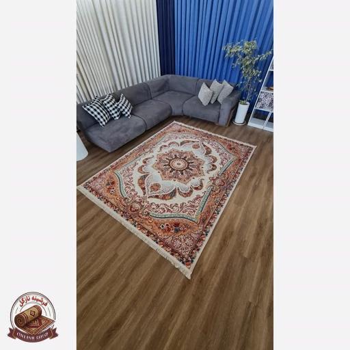 کاربرد فرشینه مخمل کِرم مدرن ترمز دار،تولید (ابعاد دلخواه) h566