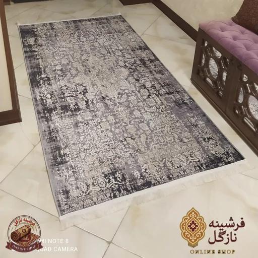فرش مخمل مدرن استُپ دار (ابعاد سفارشی) تولید میشه