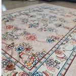 خرید روفرشی مخمل شانل لطافت، ثبات رنگ و کش‌دوزی چهار طرفه +3000طرح