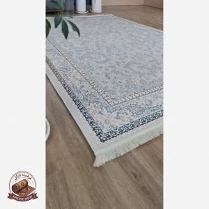 فرش افشان طوسی جنس مخمل هازان تُرک استُپ دار(ابعاد سفارشی)ضد سُر