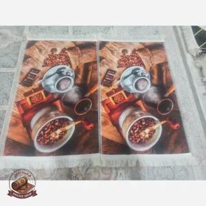 پادری قهوه و اشپزخانه مخمل تُرک استُپ دار