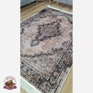 فرش مخملی مدرن هازان ترک، نرم و لوکس 20250428