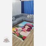 کاربرد فرش کودک جنس مخمل طرح دخترانه استُپ دار( ضد سُر)