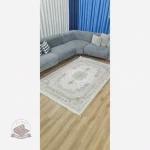بررسی و مشخصات فرشینه نسکافه ای مدرن جنس مخمل تُرک ابعاد دلخواه استُپ دار