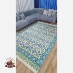 بهترین قیمت فرشینه مخمل طرح ابریشمی استُپ دار ( سُر نمیخوره) a054