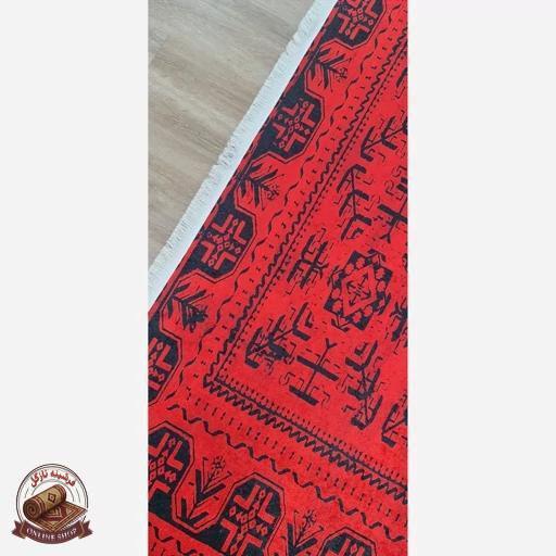 جزئیات خرید فرش قرمز مخمل مدرن استُپ دارu452 (ابعاد سفارشی) تولید میشه