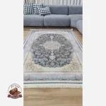 بهترین قیمت فرشینه مخمل طوسی مدرن ترمز دار (ابعاد دلخواه) u57
