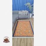 کاربرد فرشینه نارنجی جنس مخمل تُرک ابعاد دلخواه تولید میشه استُپ دار