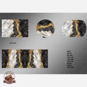 فرشینه ست جنس مخمل استُپ دار (اصلا سُر نمیخورن)ابعاد دلخواه