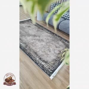 فرش مخملی مدرن با پارچه ترک مدل هازان، نرم و لوکس