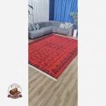 بررسی و مشخصات خرید فرش قرمز مخمل مدرن استُپ دارu452 (ابعاد سفارشی) تولید میشه