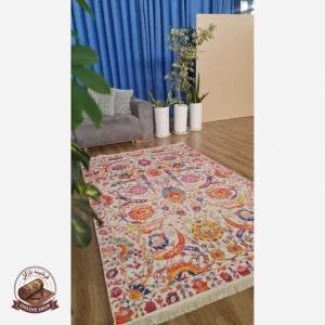 فرش مدرن مخمل هازان ترک استُپ دار ( ضد لغزش )a093