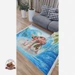 بررسی و مشخصات فرش کودک،دنیای رنگارنگ و شاد برای اتاق دلبندتان استُپ دار (ابعاد سفارشی)