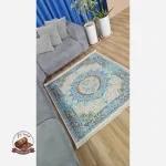 تصویر واقعی محصول فرش مخمل مربعی زیره استُپ دار (ابعاد سفارشی)