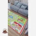 تصویر واقعی محصول فرشینه مخمل آموزنده شادی و نشاط را به اتاق فرزندتان بیاوریدc207