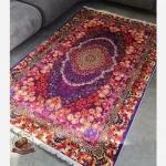 فرشینه مخمل سنتی طرح ابریشمی استُپ دار (اصلا سُر نمیخوره) a057