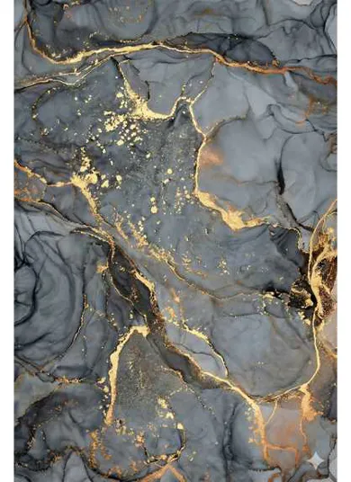 Image-of-a-beautiful-custom-made-fantasy-rug-in-golden-gray