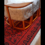 Photo of a 4-meter red carpet with a traditional design