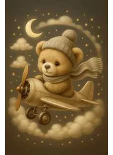 Picture-of-a-beautiful-and-custom-bear-pattern-carpet