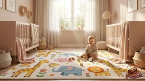 فرشینه کودک چیست؟ راهنمای کامل آشنایی با نسل جدید کفپوش‌های اتاق بچه، مجموعه ورزشی