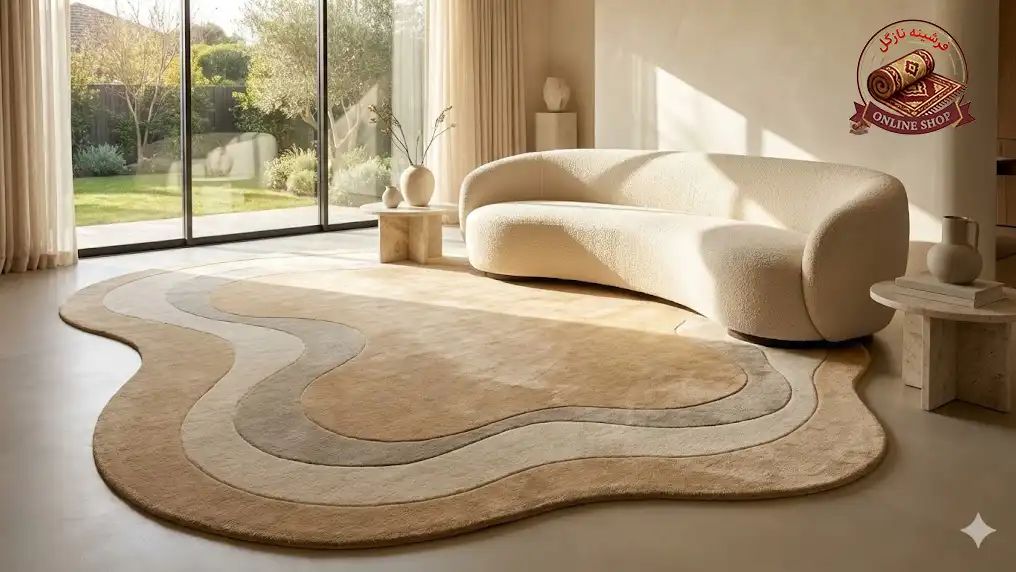 ترند ۲۰۲۵ فرش مدرن؛ جدیدترین مدل‌هایی که دکوراسیون شما را متحول می‌کنند، فشینه نازگل