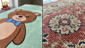 تفاوت فرشینه کودک و فرش معمولی؛ کدام برای اتاق بچه بهتر است، فرشینه نازگل