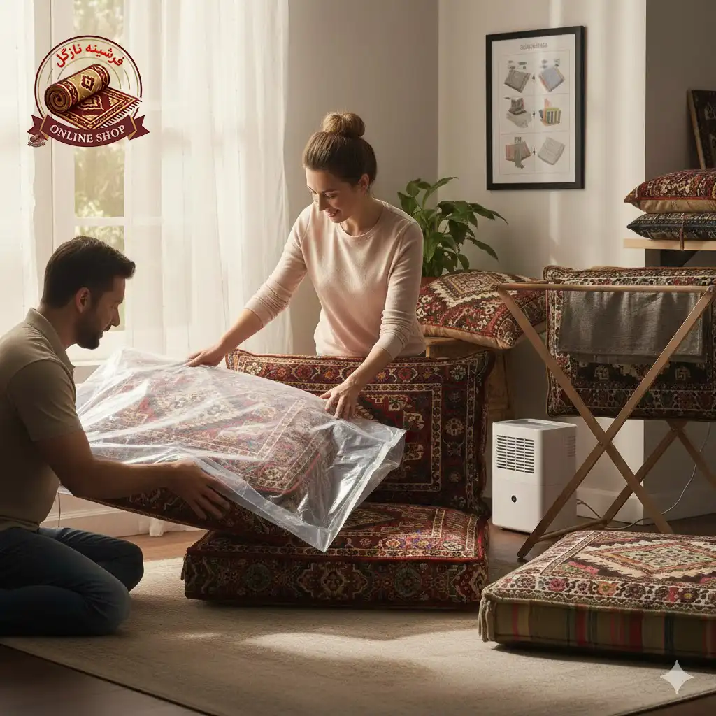 راهکارهای عملی برای افزایش دوام پشتی، فرشینه نازگل