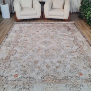 فرشینه مخمل هازان ترک طرح صبا کد L105